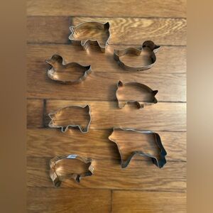 Vintage Animal Cookie Cutter Set ( 7 ct )